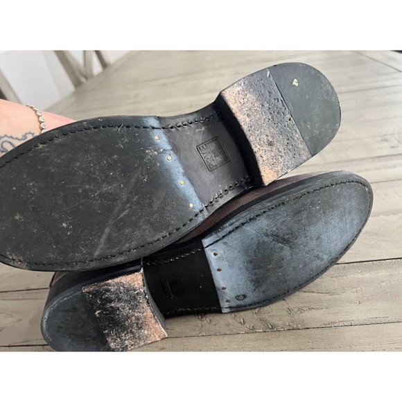 Frye Dark Brown Combat & Moto Boots - Picture 9 of 9